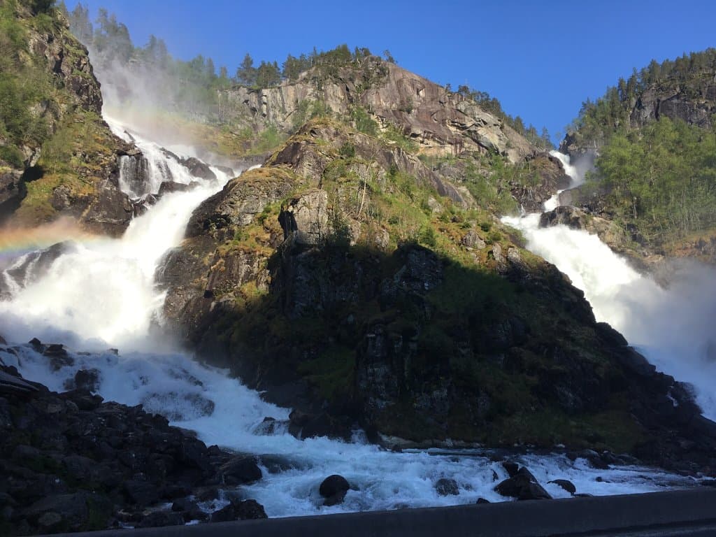 Låtefossen Waterfall