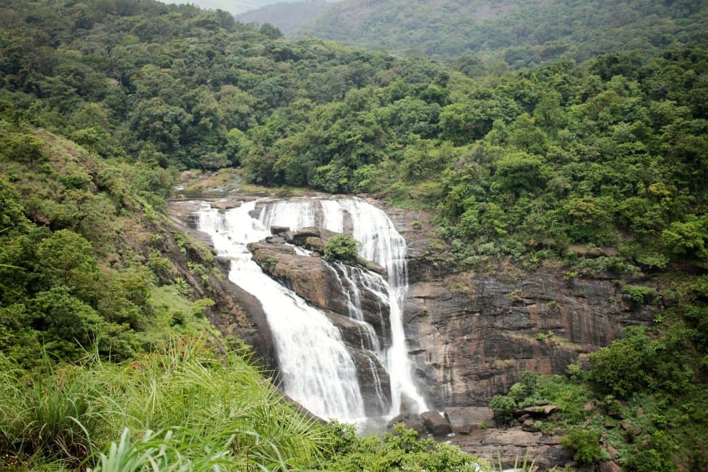 Mallalli falls view from top (on return)