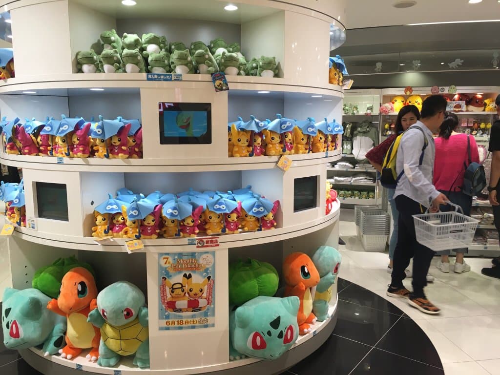 Visit the Pokémon Center Osaka