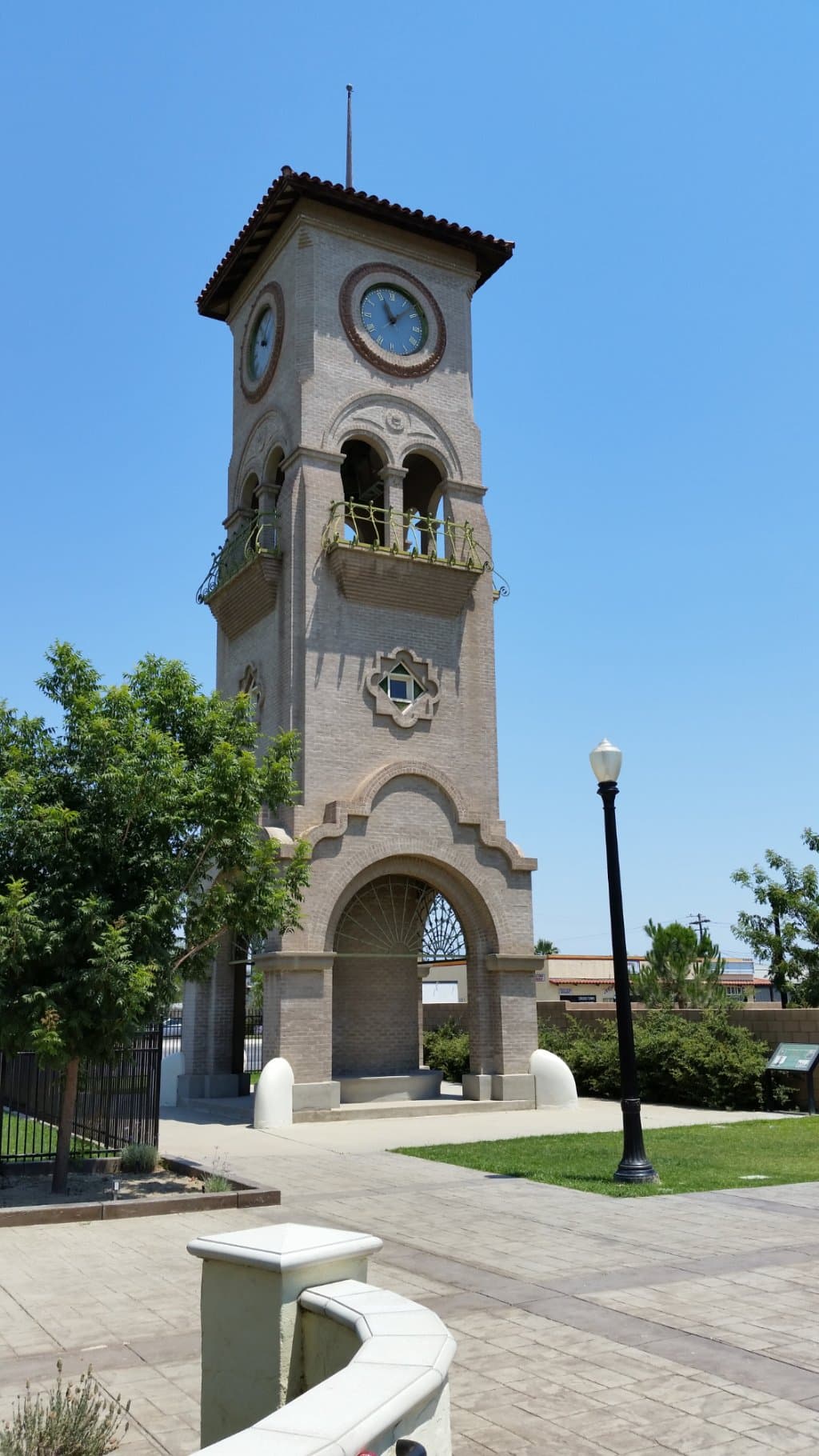 Clock Tower at Kern County Museum
