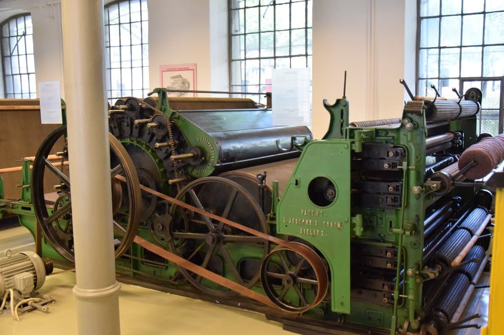 Maszyna tkacka XIX w.