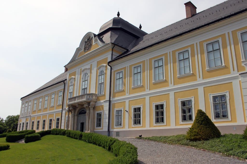 The museum building as seen from the main square.