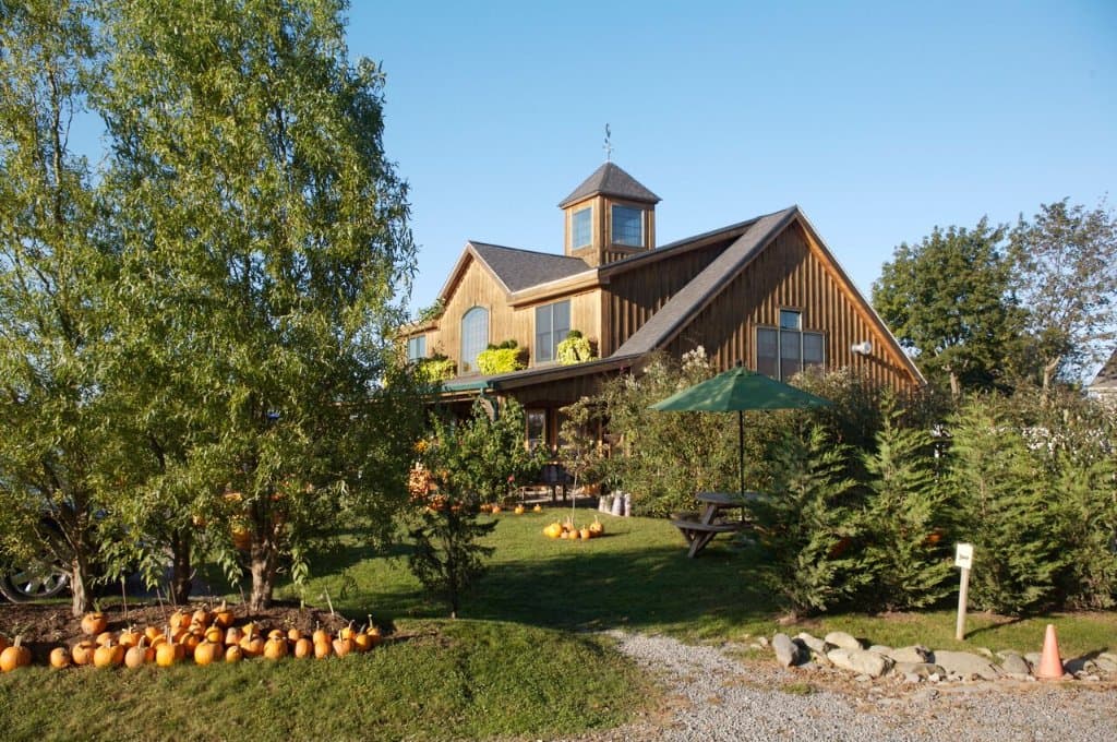 Our post and beam barn.