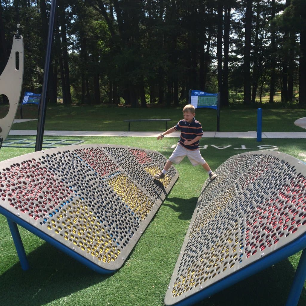 Beginning of Obstacle Course