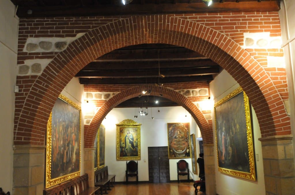 The art gallery of warfare and fear mongering - paintings used to stoke fear in the natives!