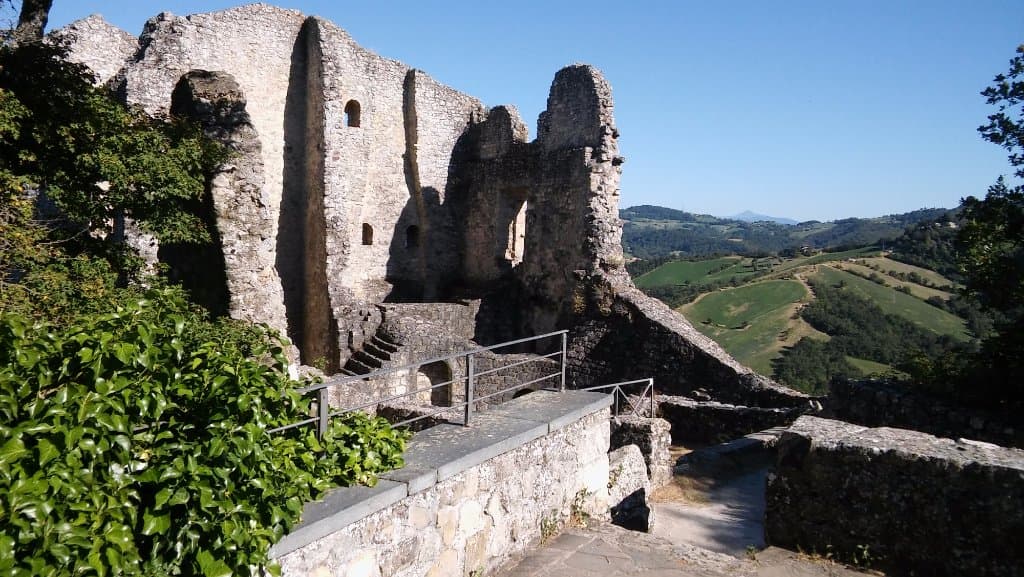 Veduta dal castello