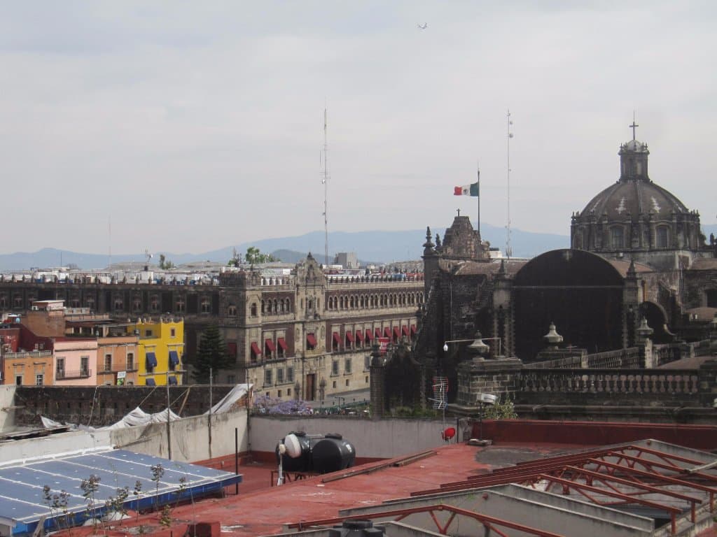 Impressive views from the roof top