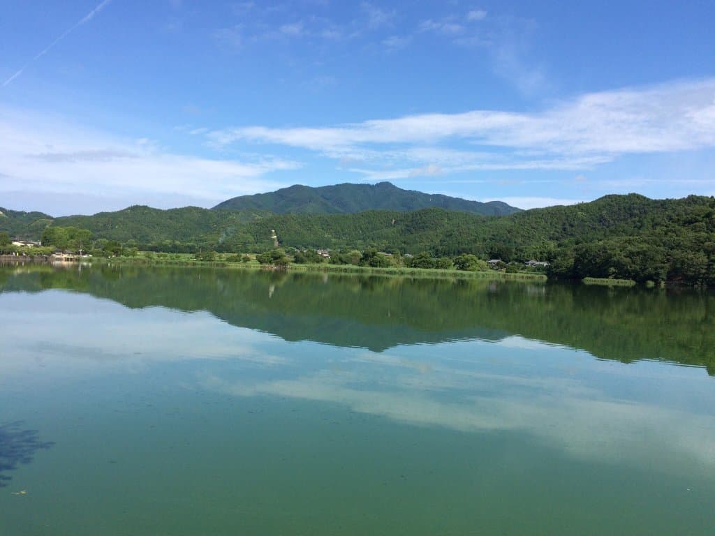 Hirosawa Pond Kyoto