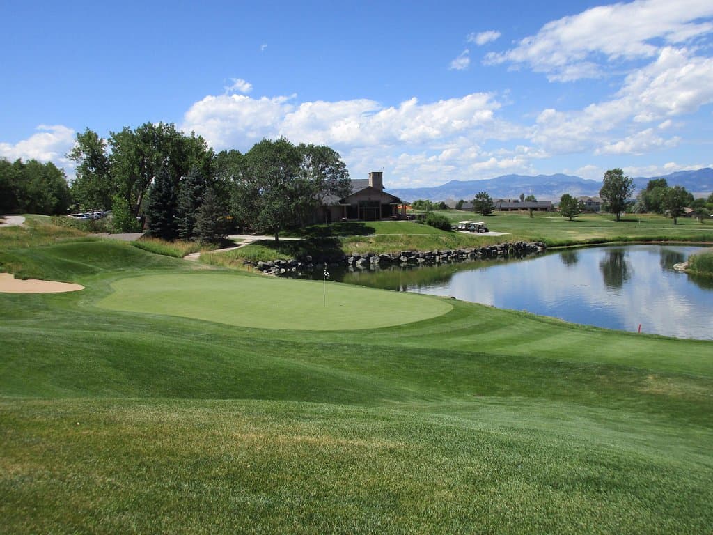9th green. A beauty.