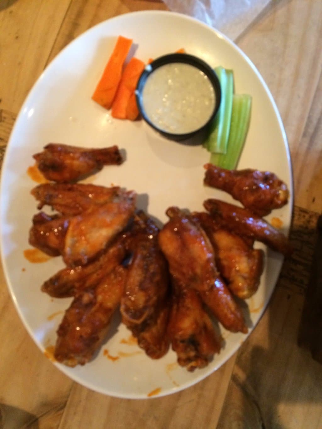 Large Chicken Wings $17