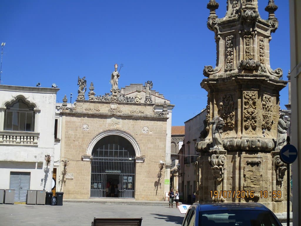 Sedile e Guglia dell'Immacolata