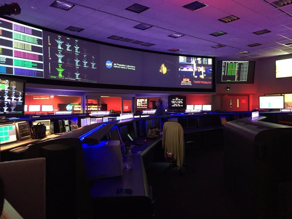 Mission Control, what you see on TV