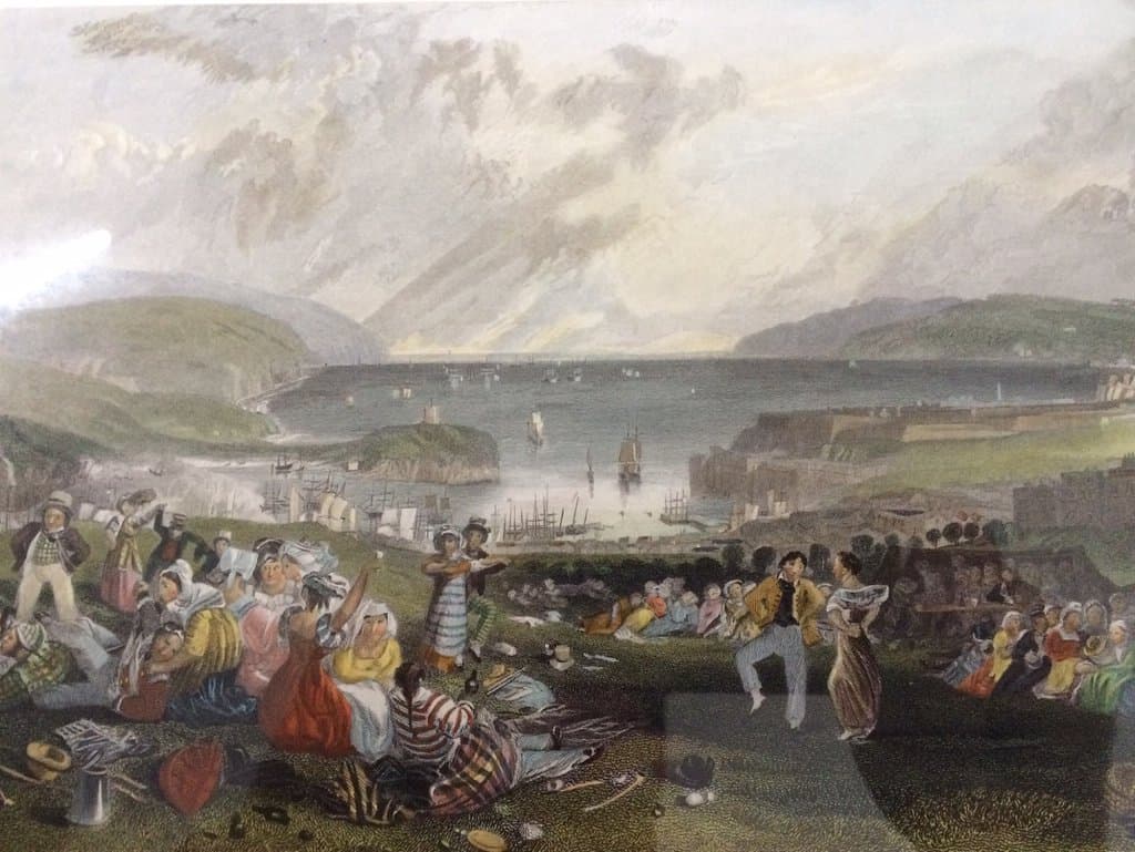 Favourite early 18th century engraving of Freedom Fields.