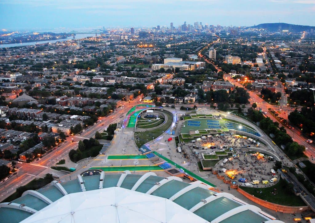 Vista del parque Olympico