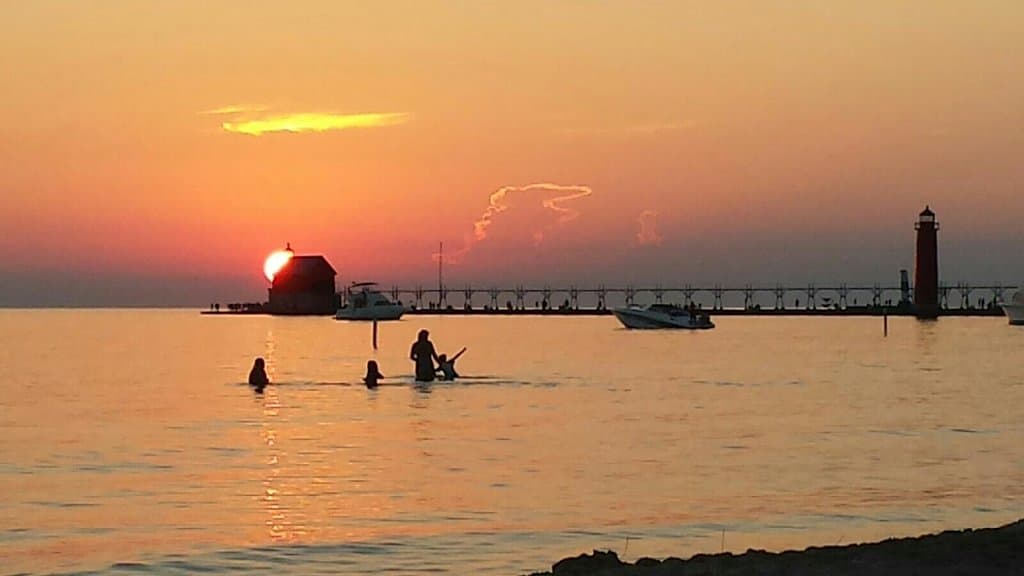 Grand Haven State Park Beach