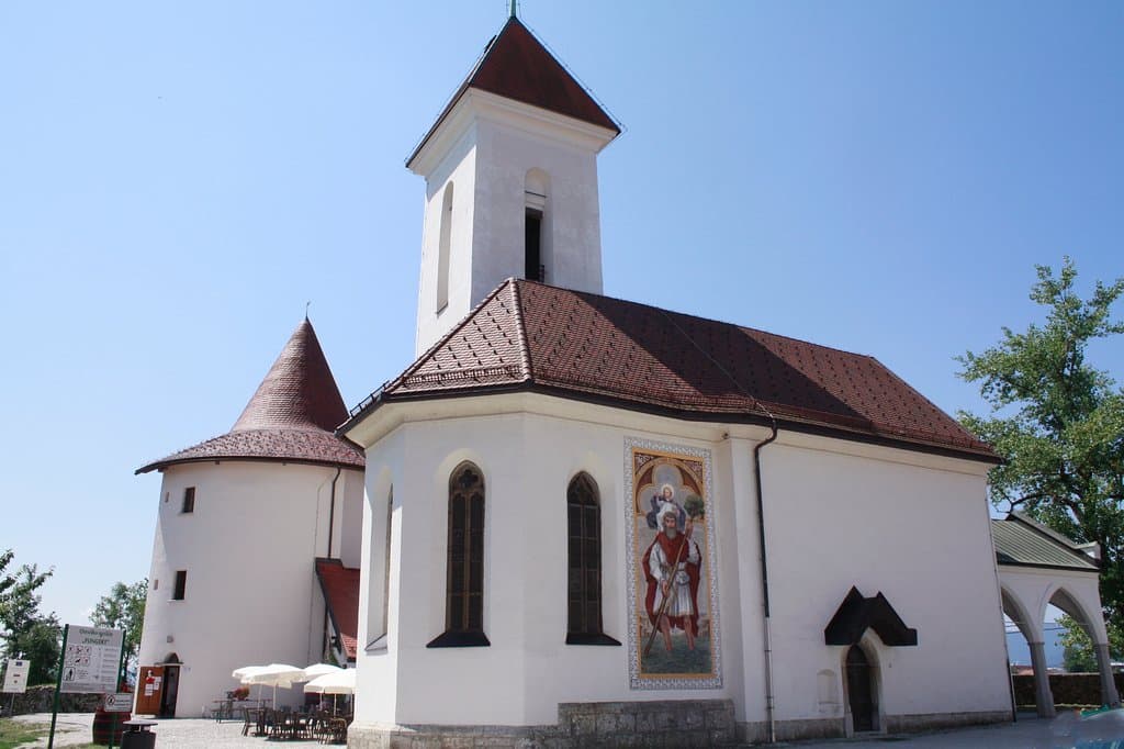 Pungert With Two Towers and the Church