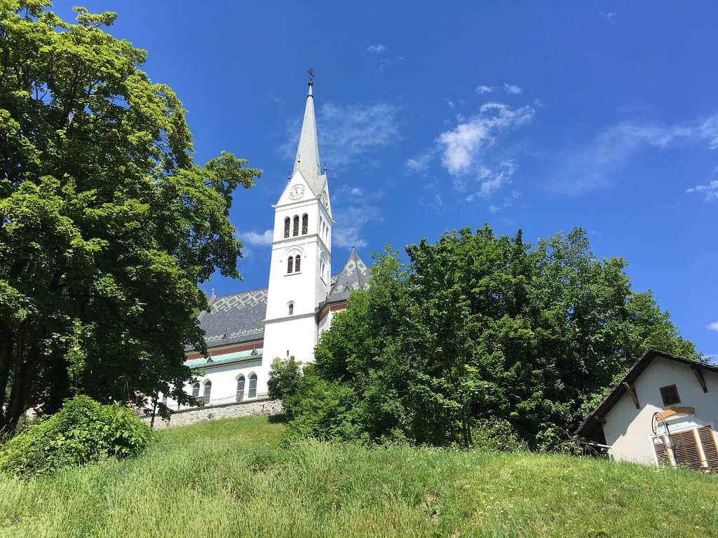 white church