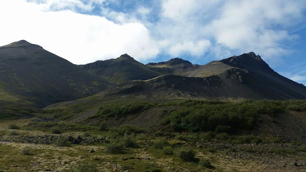 Hafnarfjall Iceland