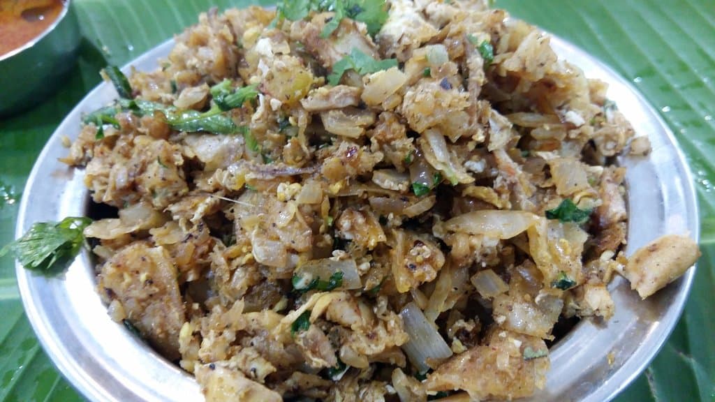 Chicken Kotthu Parotta