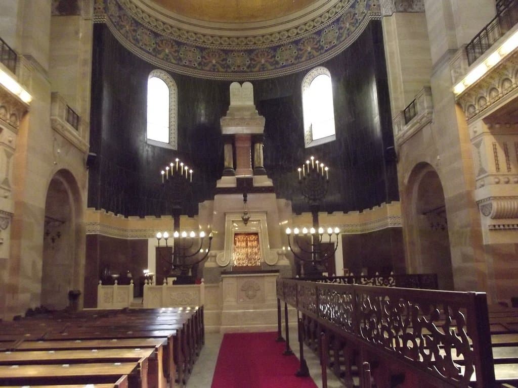 Interior looking towards the Bema