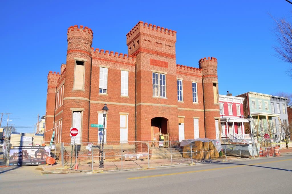 old armory, now the Black History Museum, 122 West Leigh Street