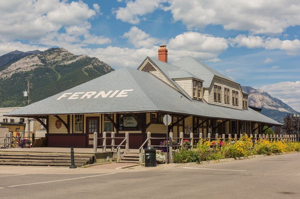 Former Railway Station, now a venue and restaurant