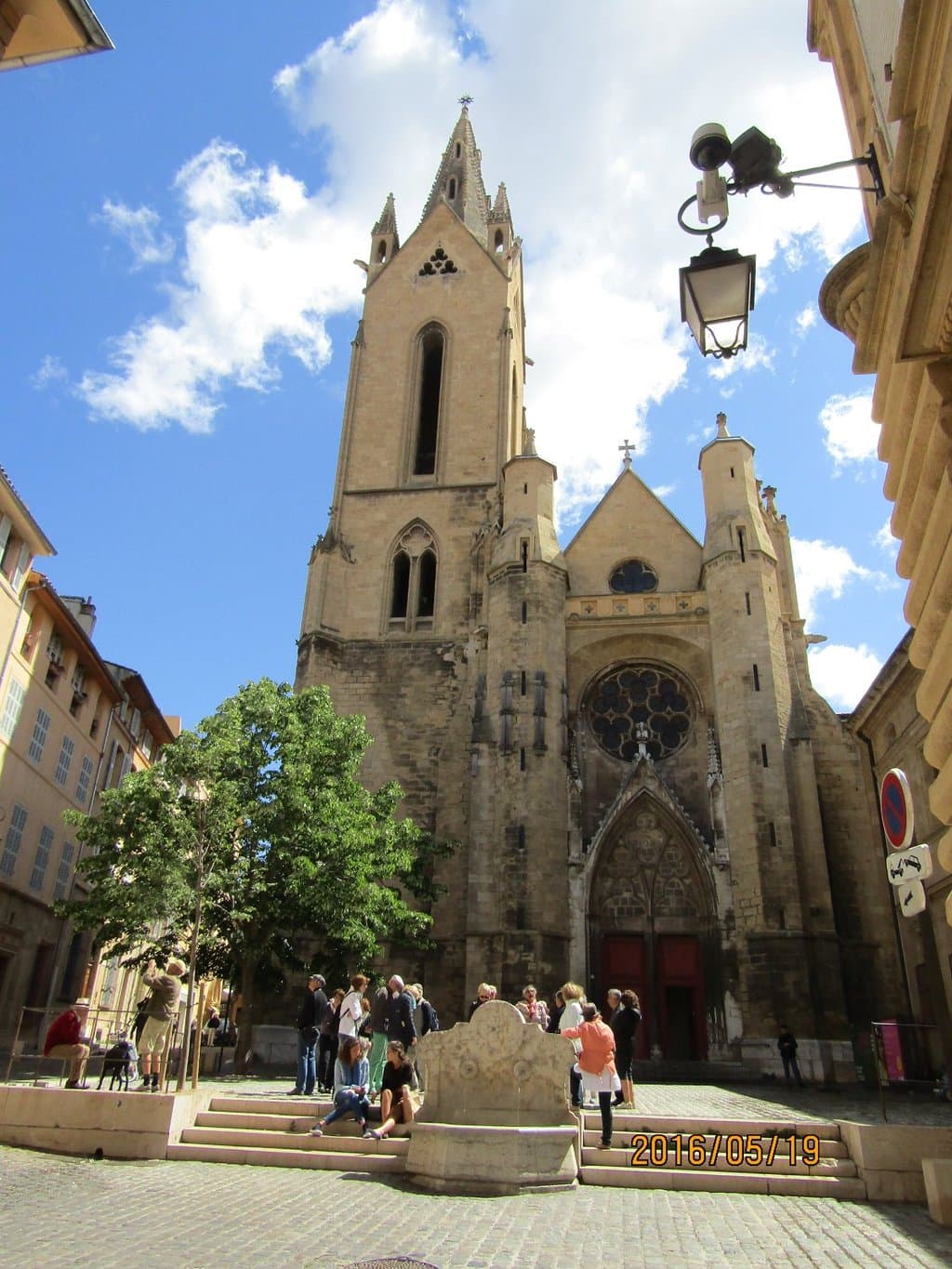 サン・ジャン・ド・マルト教会の正面