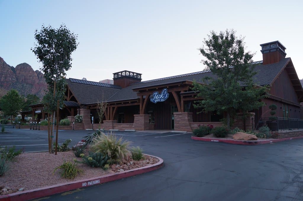 Outside view of Jacks's.