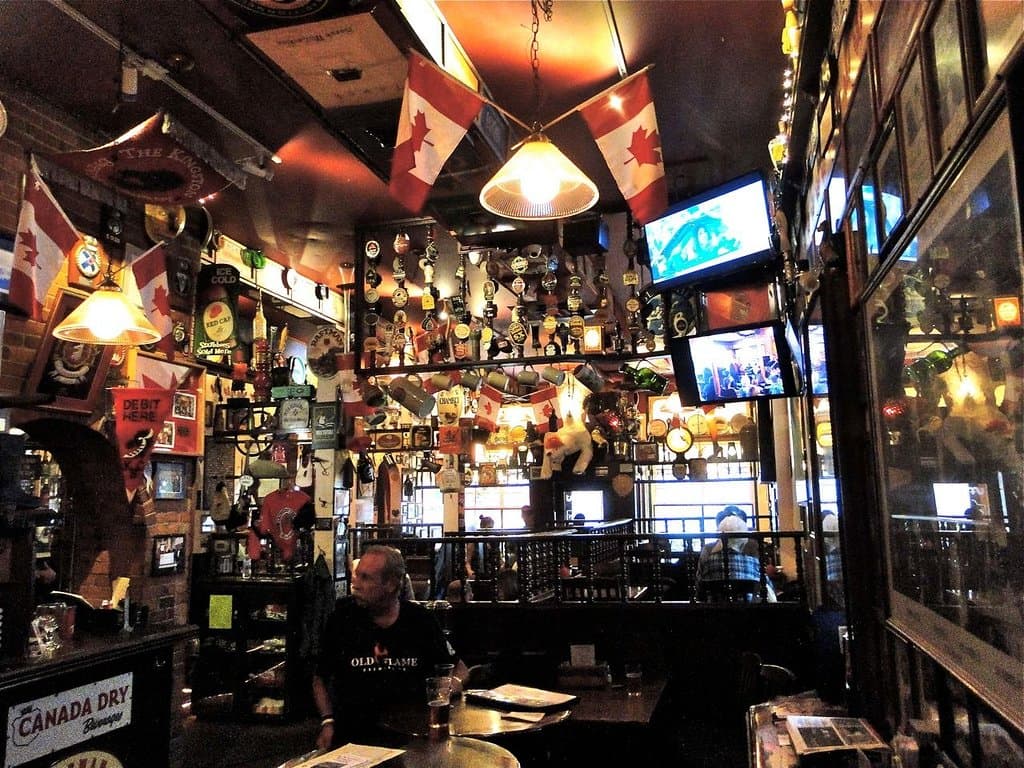 KBC Bar area