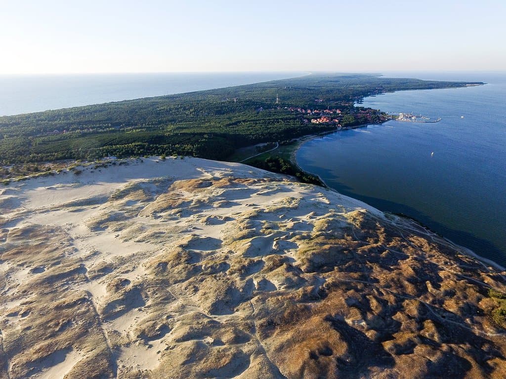 Nida dunes with Nida view