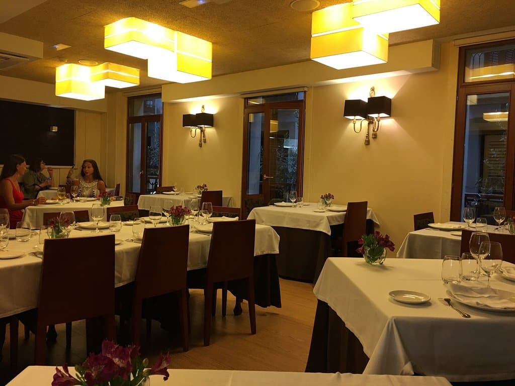 The restaurant came highly recommended by a chef friend. It is a lovely intimate dining room ups