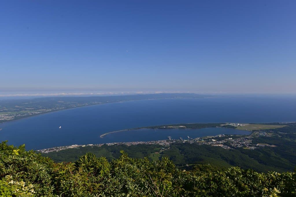 レーダーの所まであがると芦崎が綺麗に見える