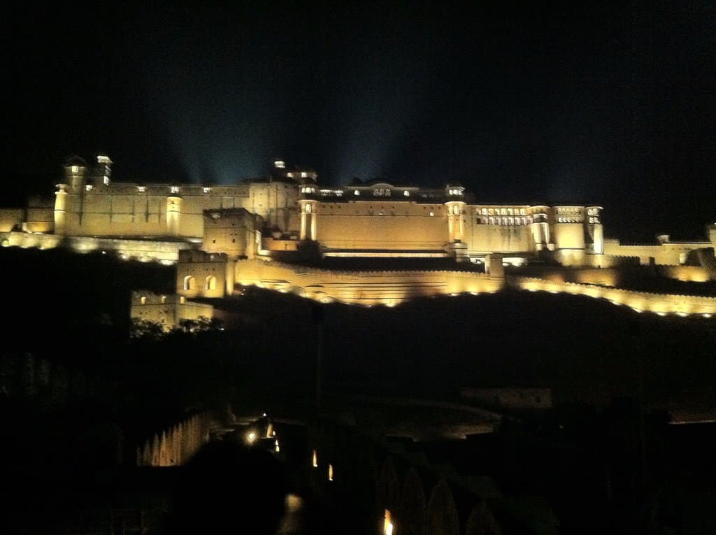 Amber fort light and sound show