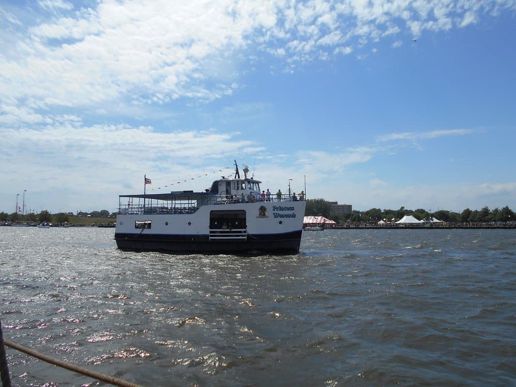 The Princess Wenonah takes visitors up and down the river along with be available for events.