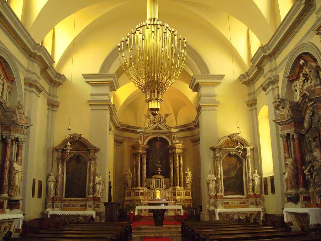 Nave of St. Jerome's church