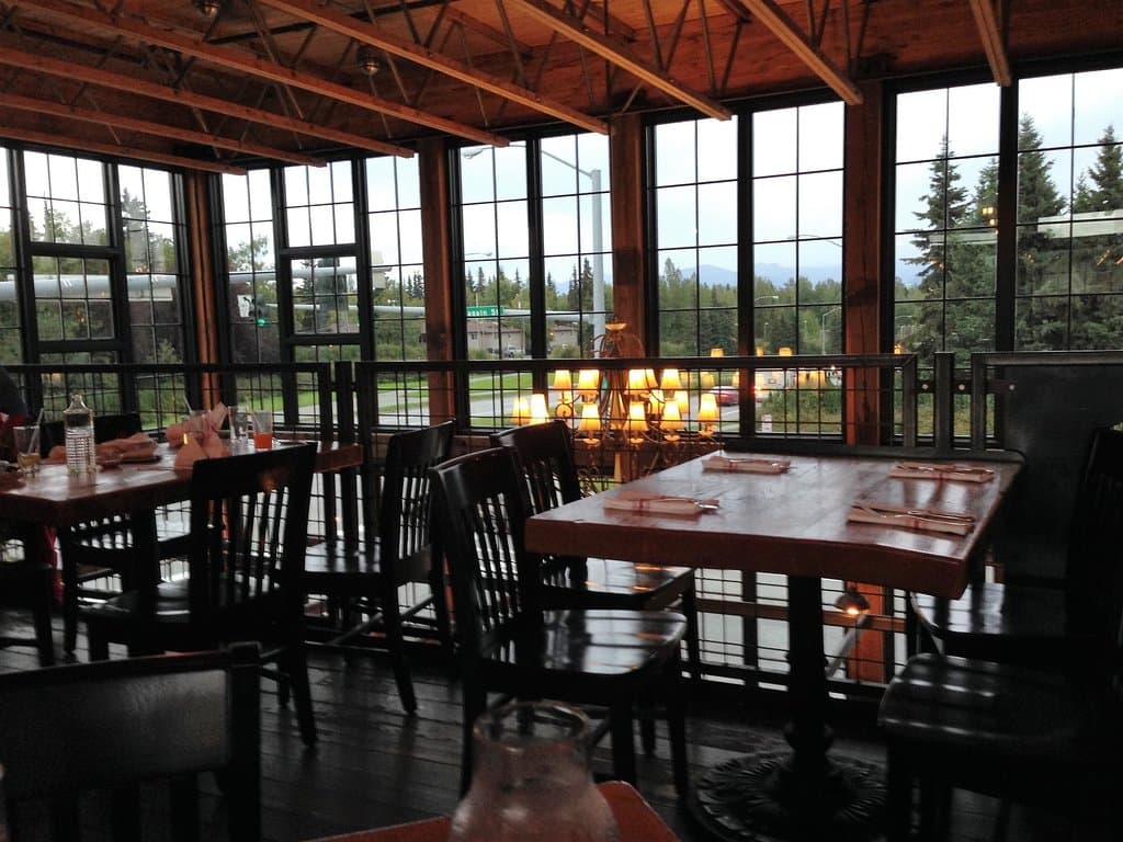 Upstairs Sit down dining