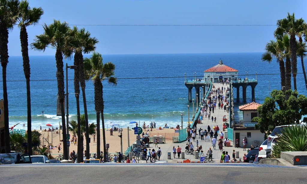 From street look at the pier