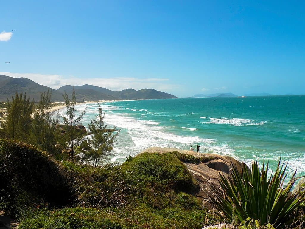 Vista das dunasd no Canto Norte