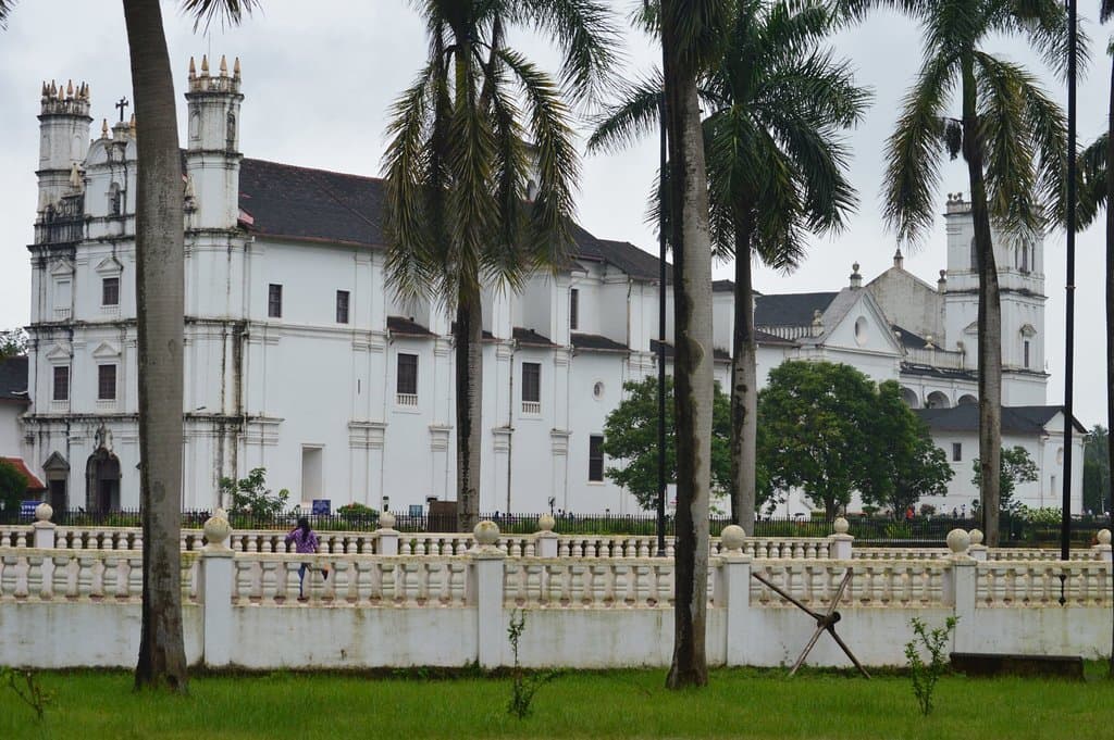 View from the Basilica of Bom Jesus
