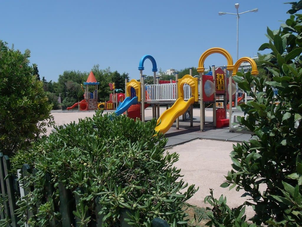 A área de playground