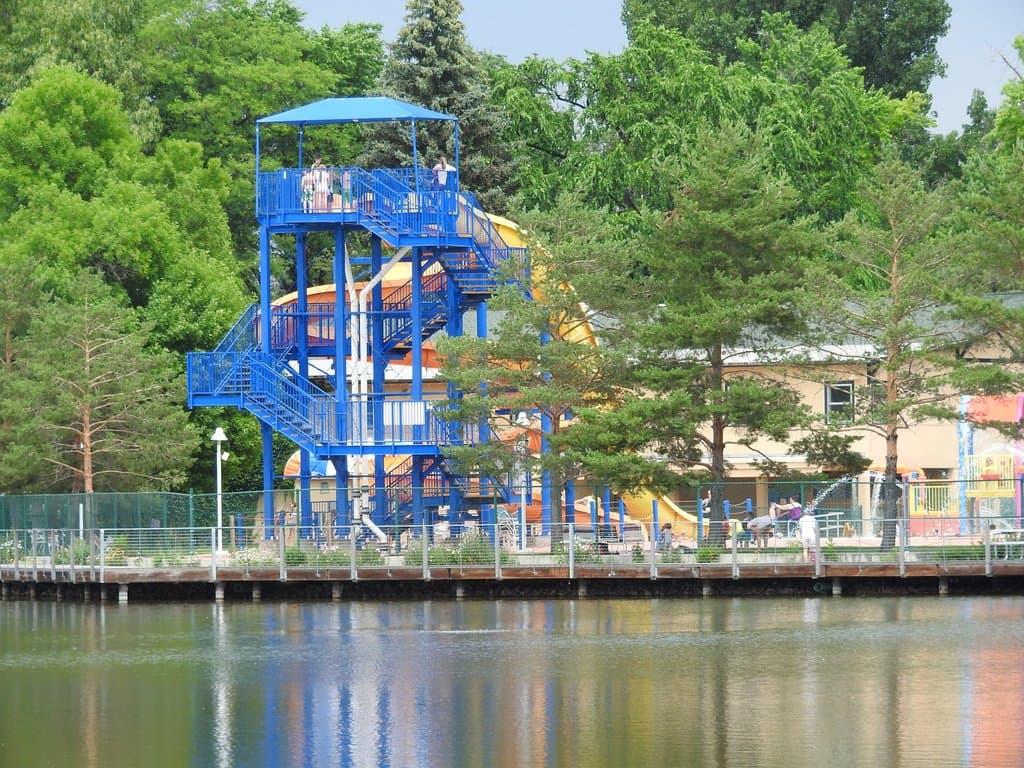 City Park Pool (what happened to the high dive?) Great memories.The water park looked fun