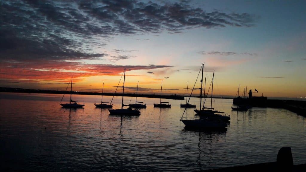 Sunset @ Dunlaoghaire Pier