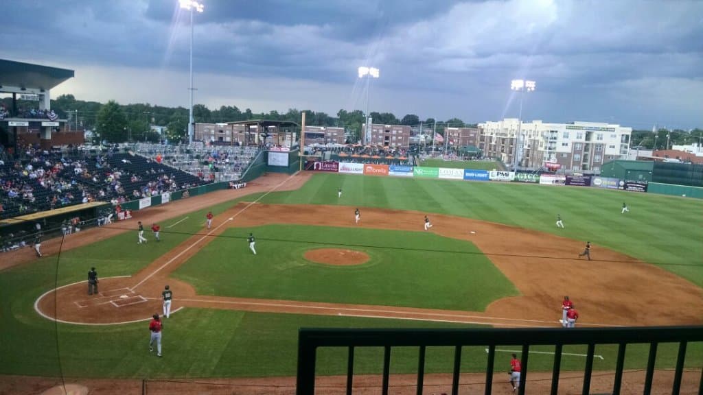 View from a suite
