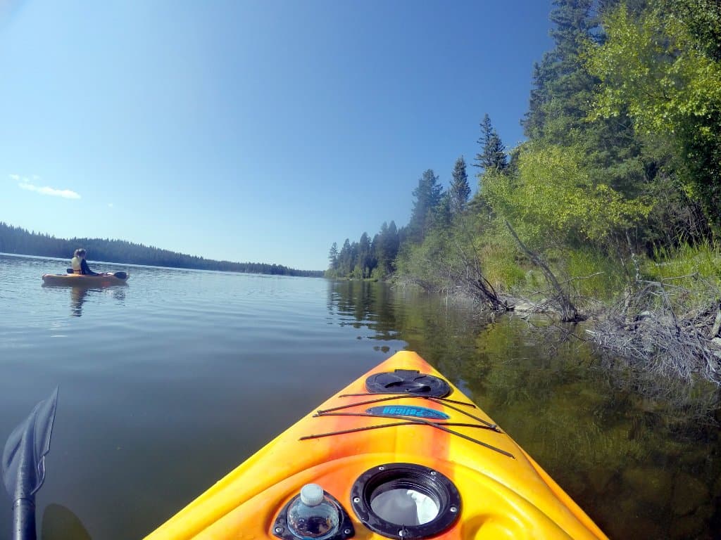 kayaking
