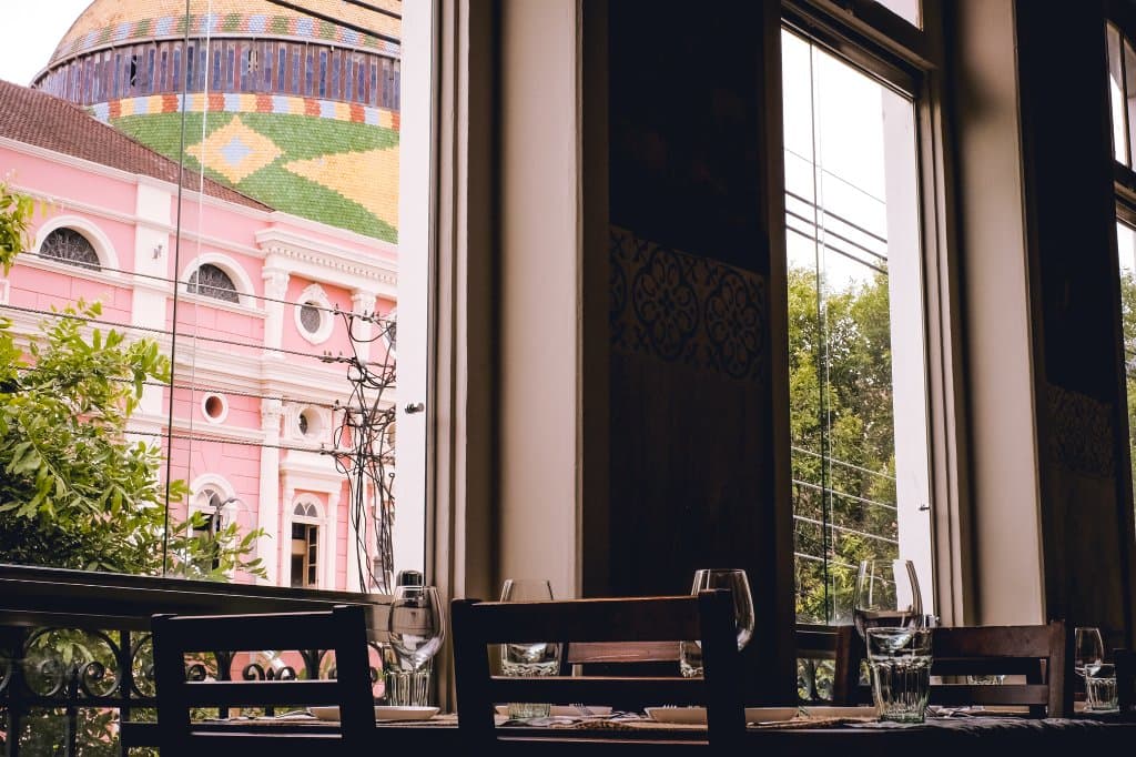 Vista para o Teatro Amazonas