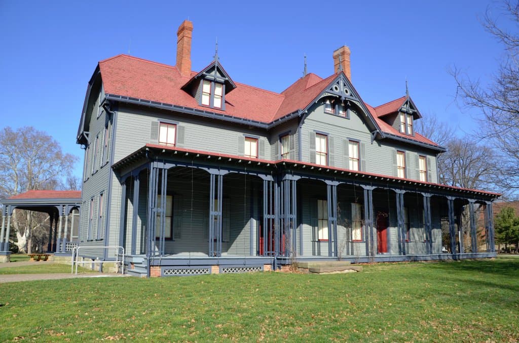 front view of the house