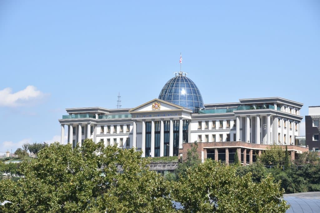 Presidential Palace from peace bridge