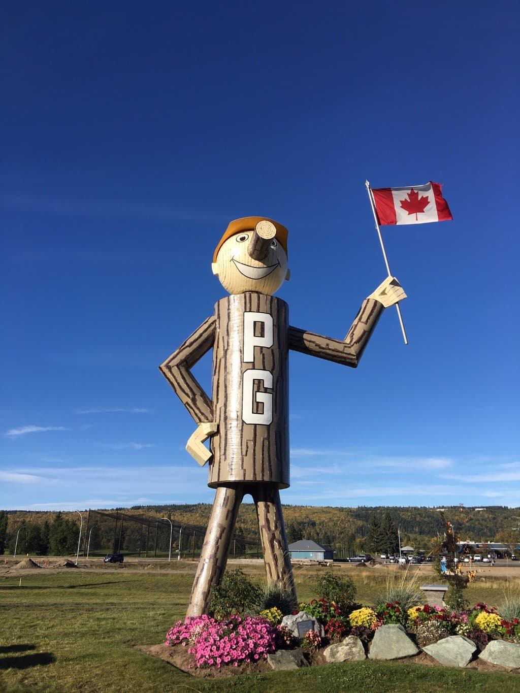 Mr PG Statue
