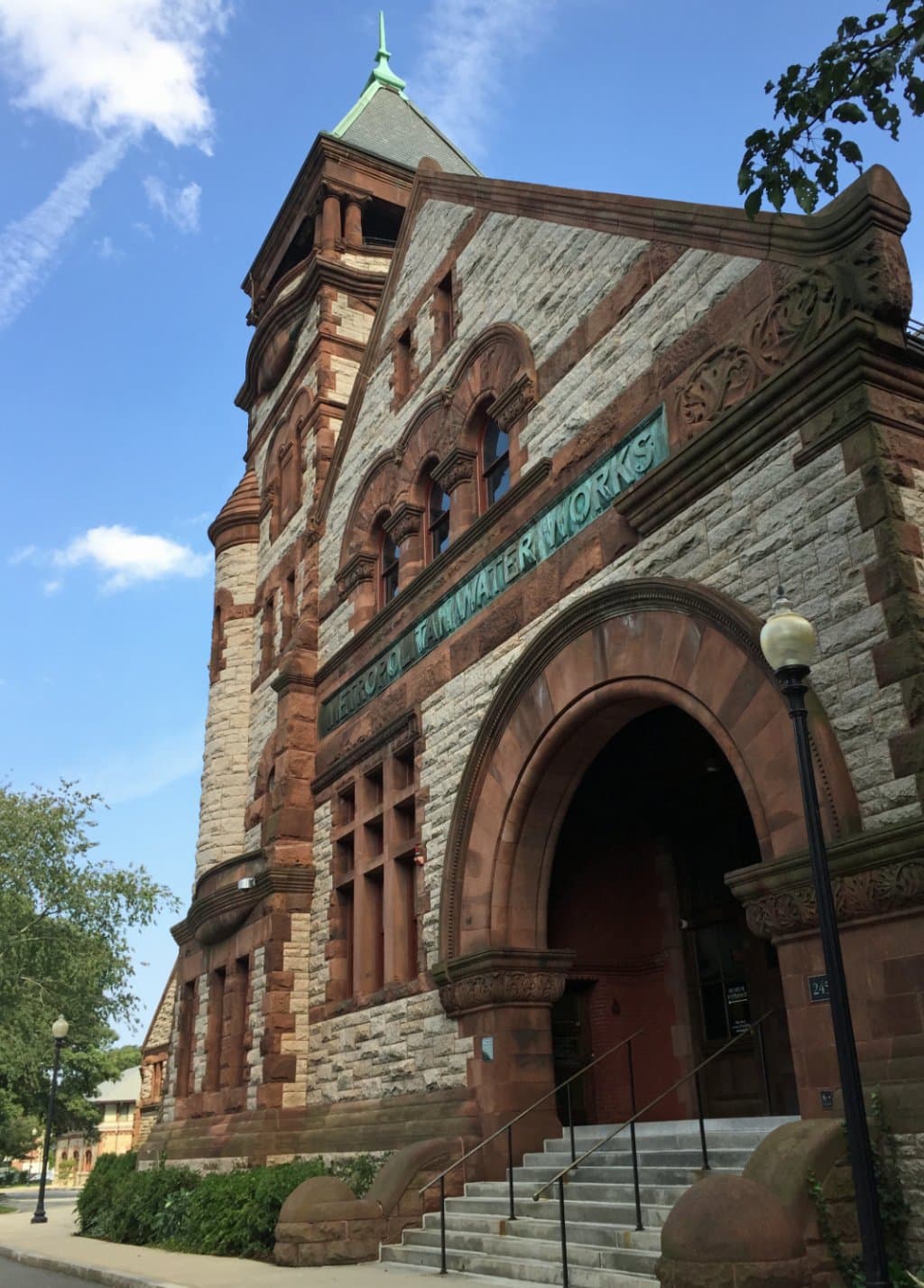 The Metropolitan Waterworks Museum historic building.