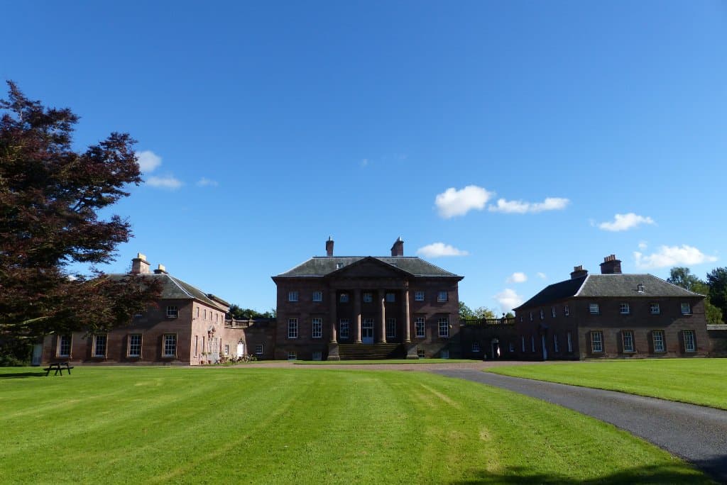 Paxton House exterior, viewed from the front
